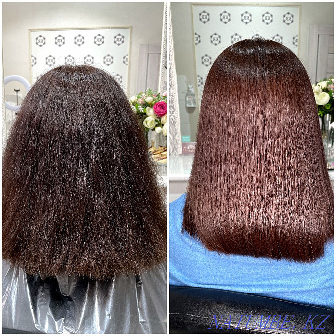 Keratin hair straightening, Botox. Petropavlovsk - photo 1