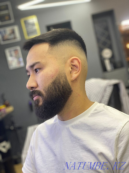 ЕРЛЕРДІҢ ШАШ КӨРСЕТУІ: Классикалық, Боялған, Сақал  Алматы - изображение 1