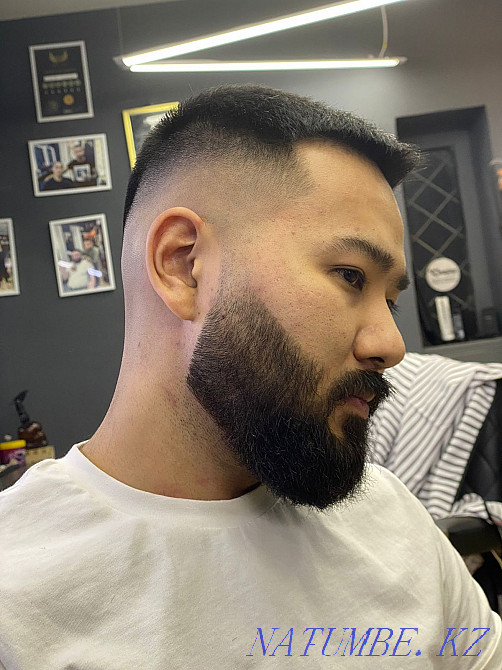 ЕРЛЕРДІҢ ШАШ КӨРСЕТУІ: Классикалық, Боялған, Сақал  Алматы - изображение 2