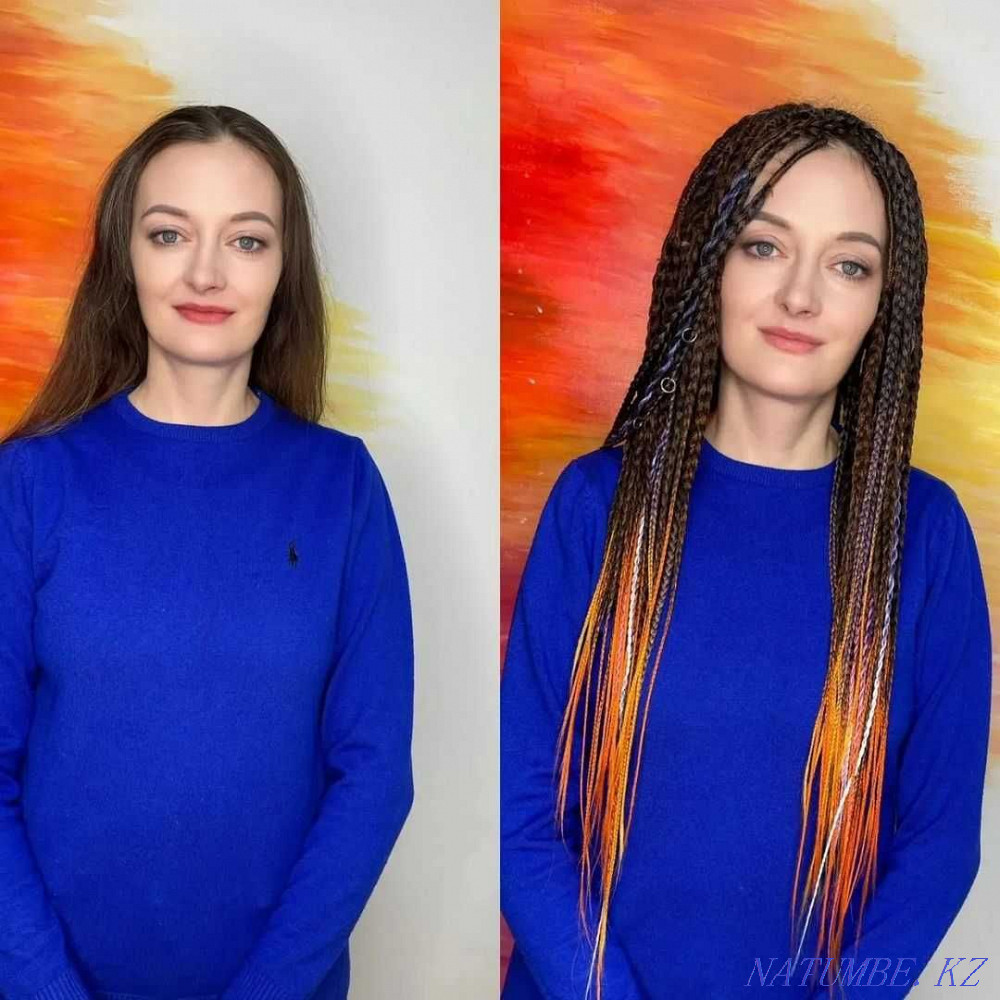 Афро тоқу, афро бұйралар  Астана - изображение 1