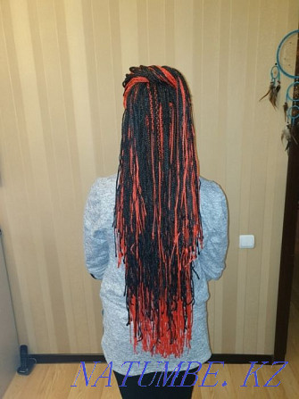 Плетение афро, зизи, д.е. кос и дред на дому Алматы - изображение 6