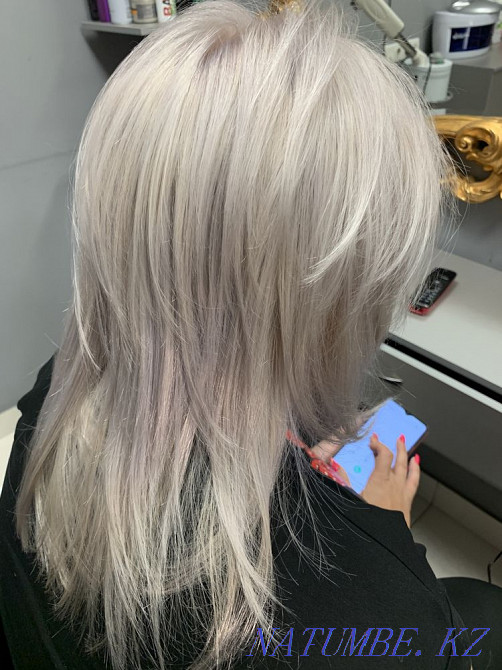 Hair coloring from 5000 Almaty - photo 4