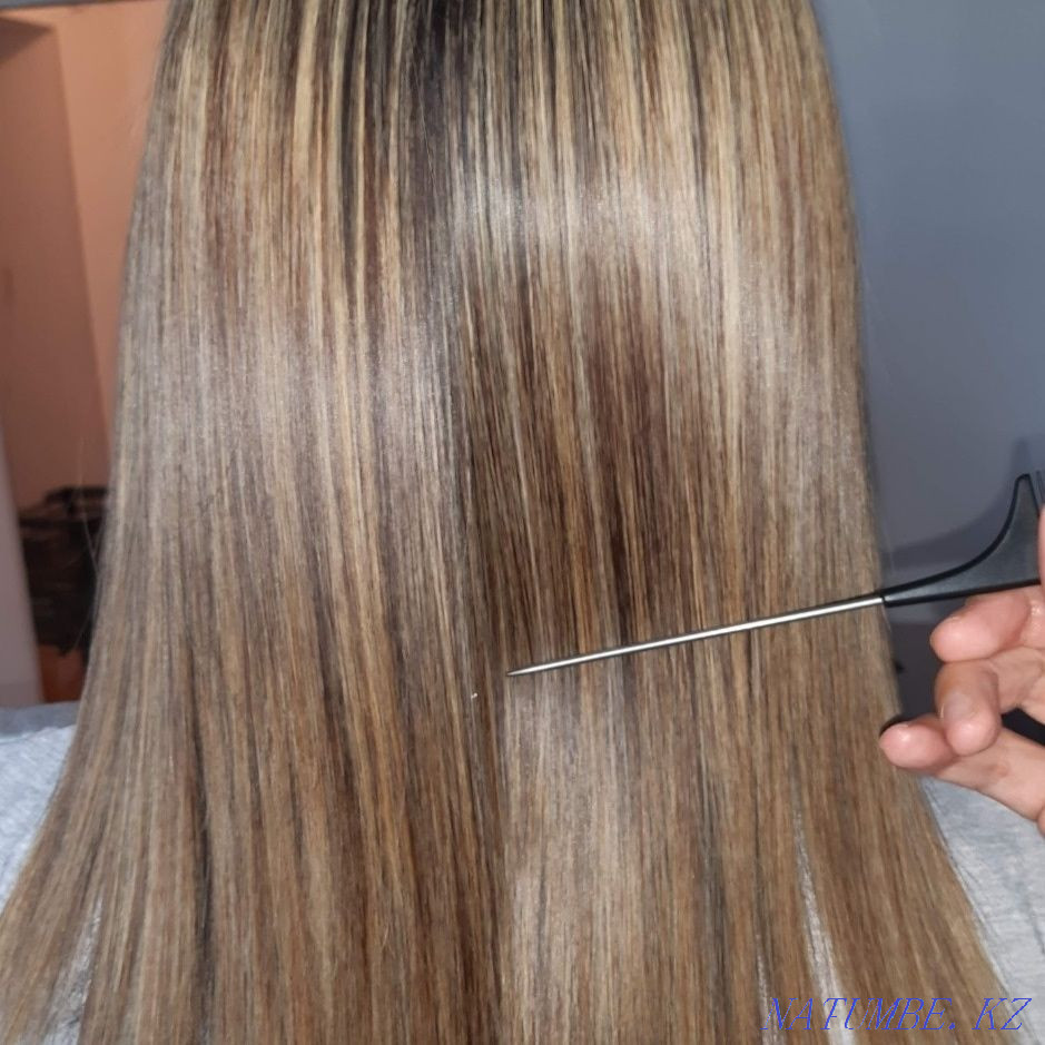 Keratin hair straightening Валиханово - photo 1
