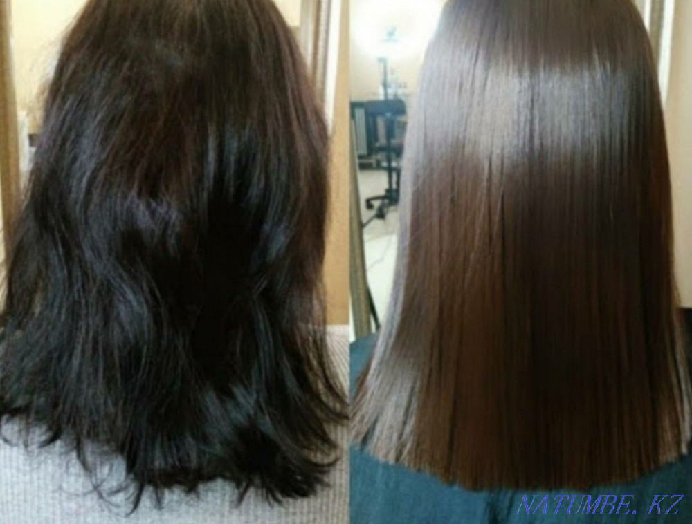 Keratin hair straightening Валиханово - photo 2
