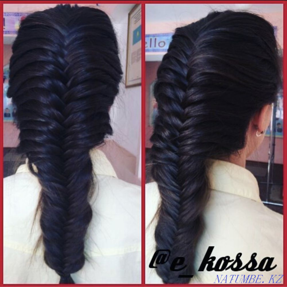 Curls of any complexity at a promotional price. braids Astana - photo 7
