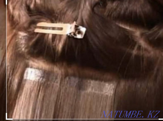 Ленточное наращивание волос коррекция 15000 т.Снятие волос Алматы - изображение 3