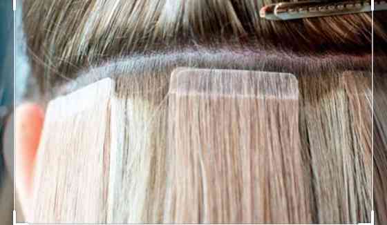 Ленточное наращивание волос коррекция 15000 т.Снятие волос Almaty
