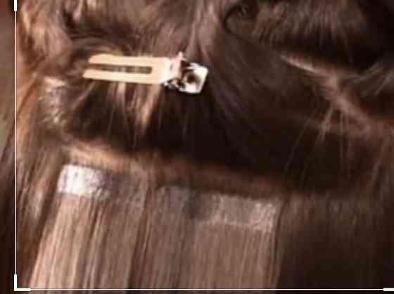 Ленточное наращивание волос коррекция 15000 т.Снятие волос Алматы