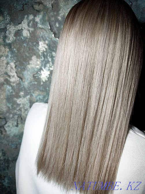 Окрашивание стрижки лечение и выпрямление волос Алматы - изображение 1