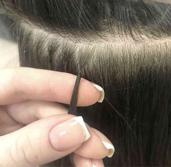Наращивание волос продажа волос Алматы