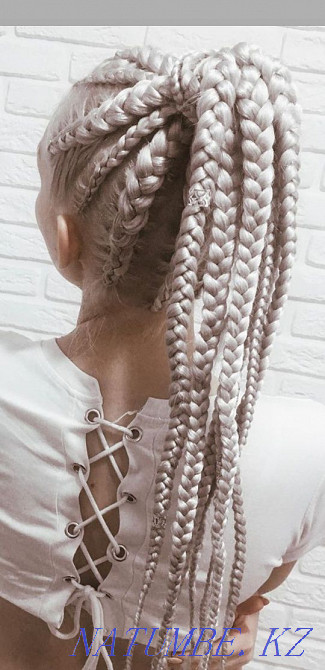 Afro curls. Dreadlocks are dangerous and safe. Afro braids. Sinegals. Zizi braids Astana - photo 8