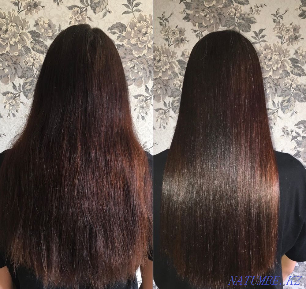 Кератиновое выпрямление , ботокс для волос Усть-Каменогорск - изображение 2