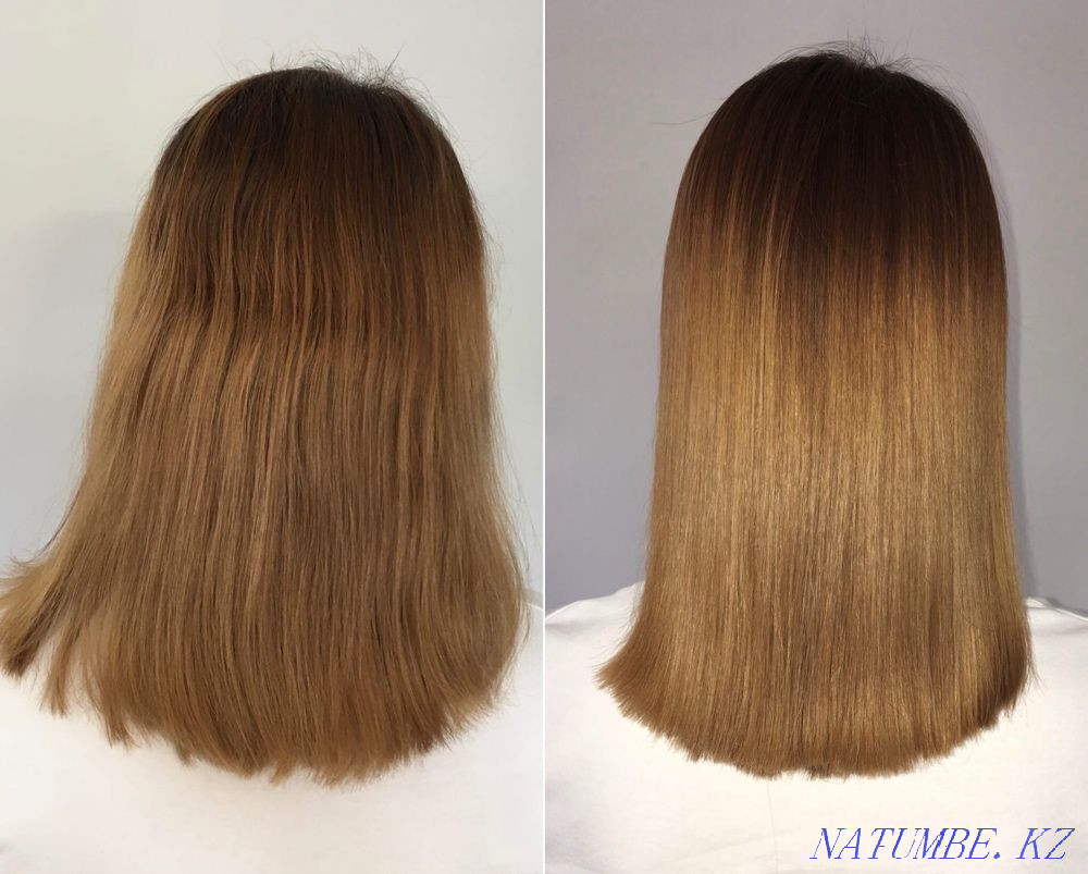 Кератиновое выпрямление , ботокс для волос Усть-Каменогорск - изображение 4
