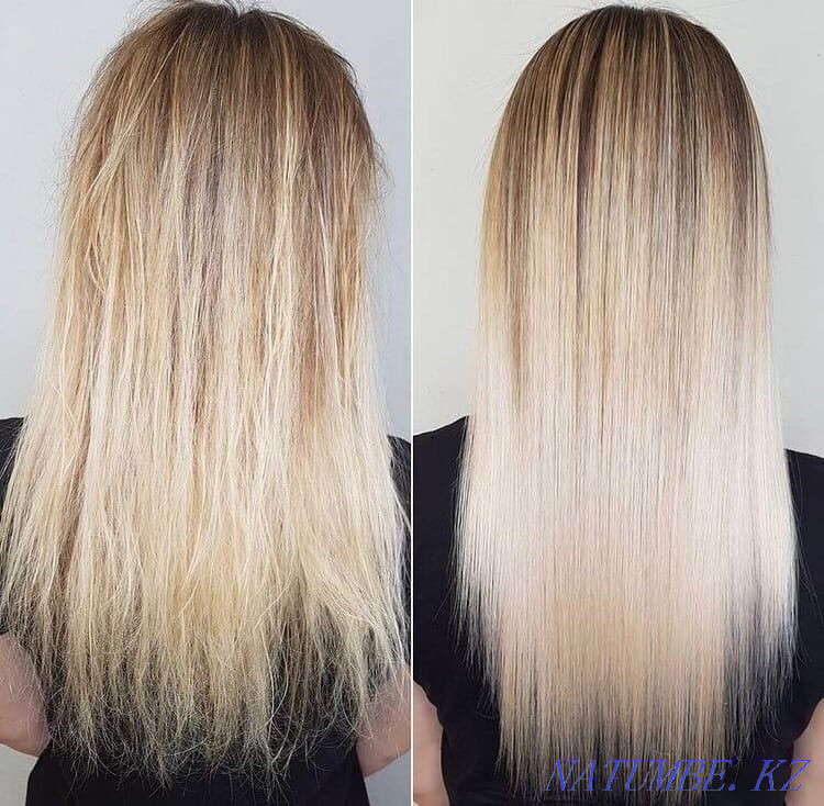 Кератиновое выпрямление , ботокс для волос Усть-Каменогорск - изображение 3