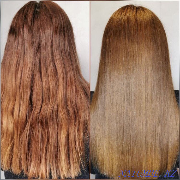 Кератиновое выпрямление , ботокс для волос Усть-Каменогорск - изображение 6