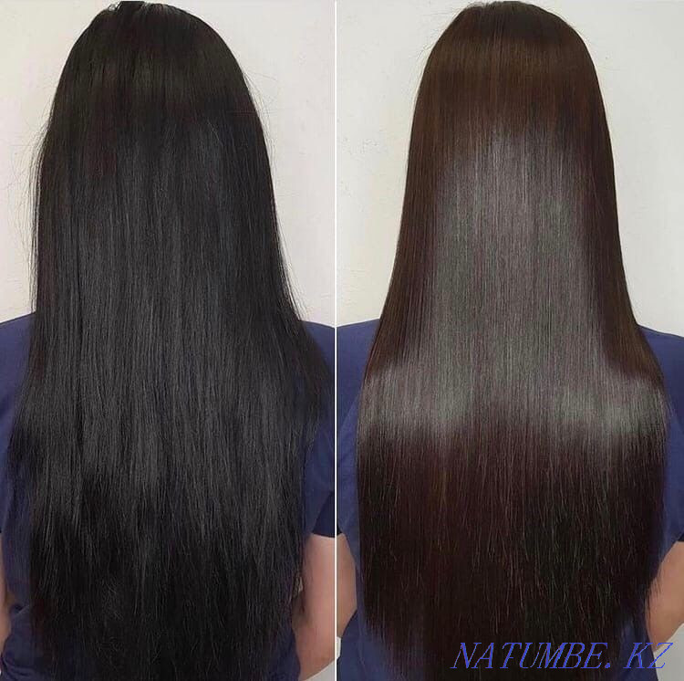 Кератиновое выпрямление , ботокс для волос Усть-Каменогорск - изображение 1