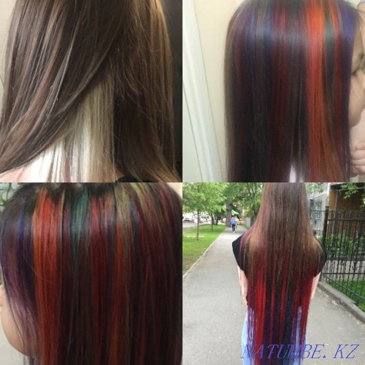 Стрижки, окрашивание волос, маникюр, парикмахер, Акция,на дому Алматы - изображение 7