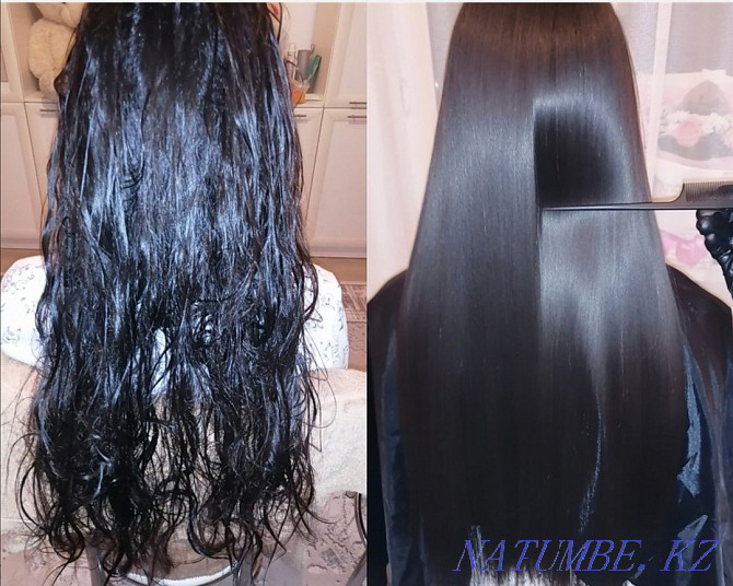 Keratin straightening, hair botox, BUSTAP Karagandy - photo 4