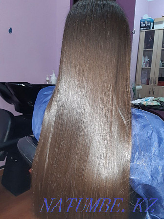 Kaspi red! Keratin + botox, nanoplasty, keratin straightening Almaty - photo 8