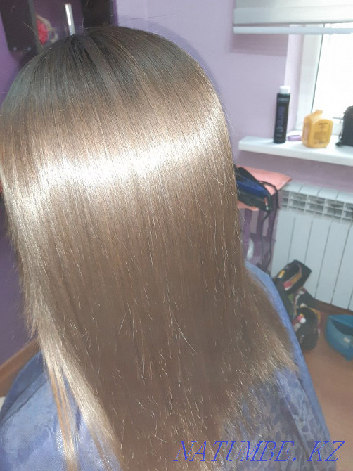 Каспи ред! Кератин +ботокс ,нанопластика, кератиновое выпрямление Алматы - изображение 5