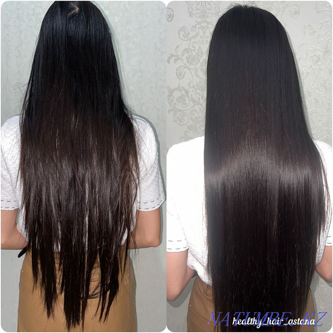 Keratin straightening and hair botox Astana - photo 4