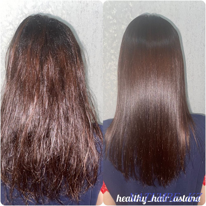 Keratin straightening and hair botox Astana - photo 3