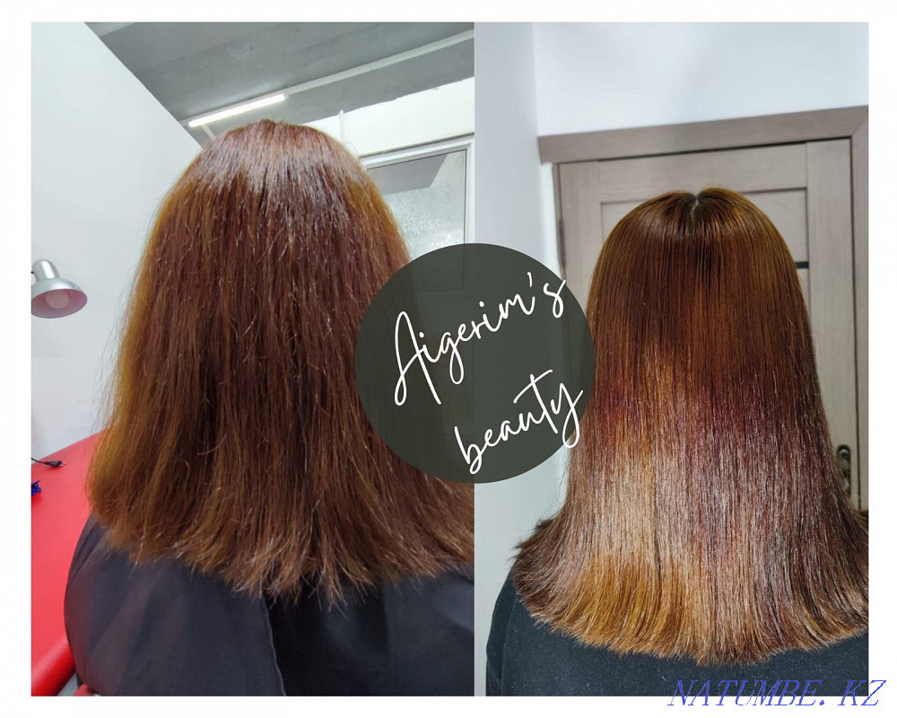 Keratin straightening, hair botox Белоярка - photo 1
