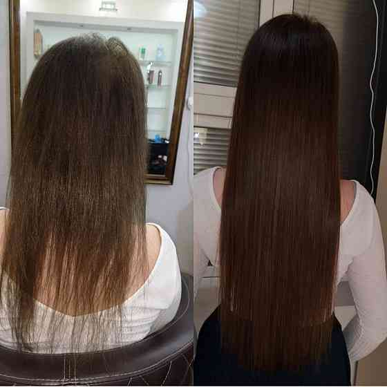 Наращивание волос 35000тг Акция Астана