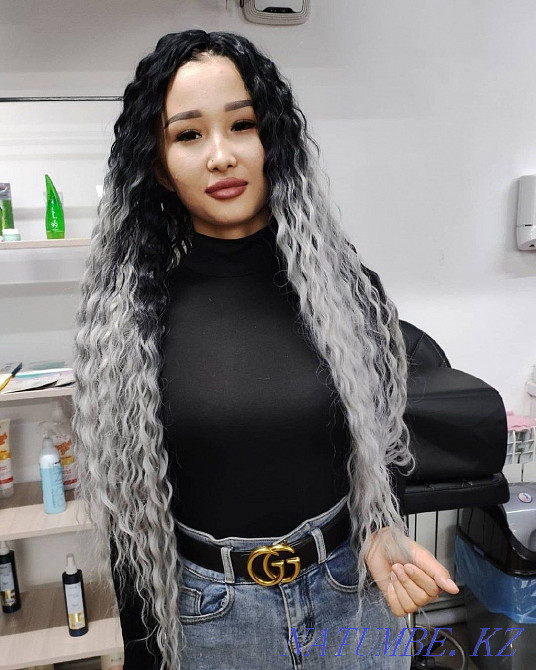 Afrokosy, afrolokony, dreadlocks, zizi, all types of weaving Almaty - photo 2