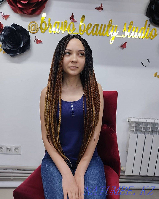 Dreadlocks, zizi, afro braids, afro-locks, undercut, afro-nape, afro hairstyles Almaty - photo 3