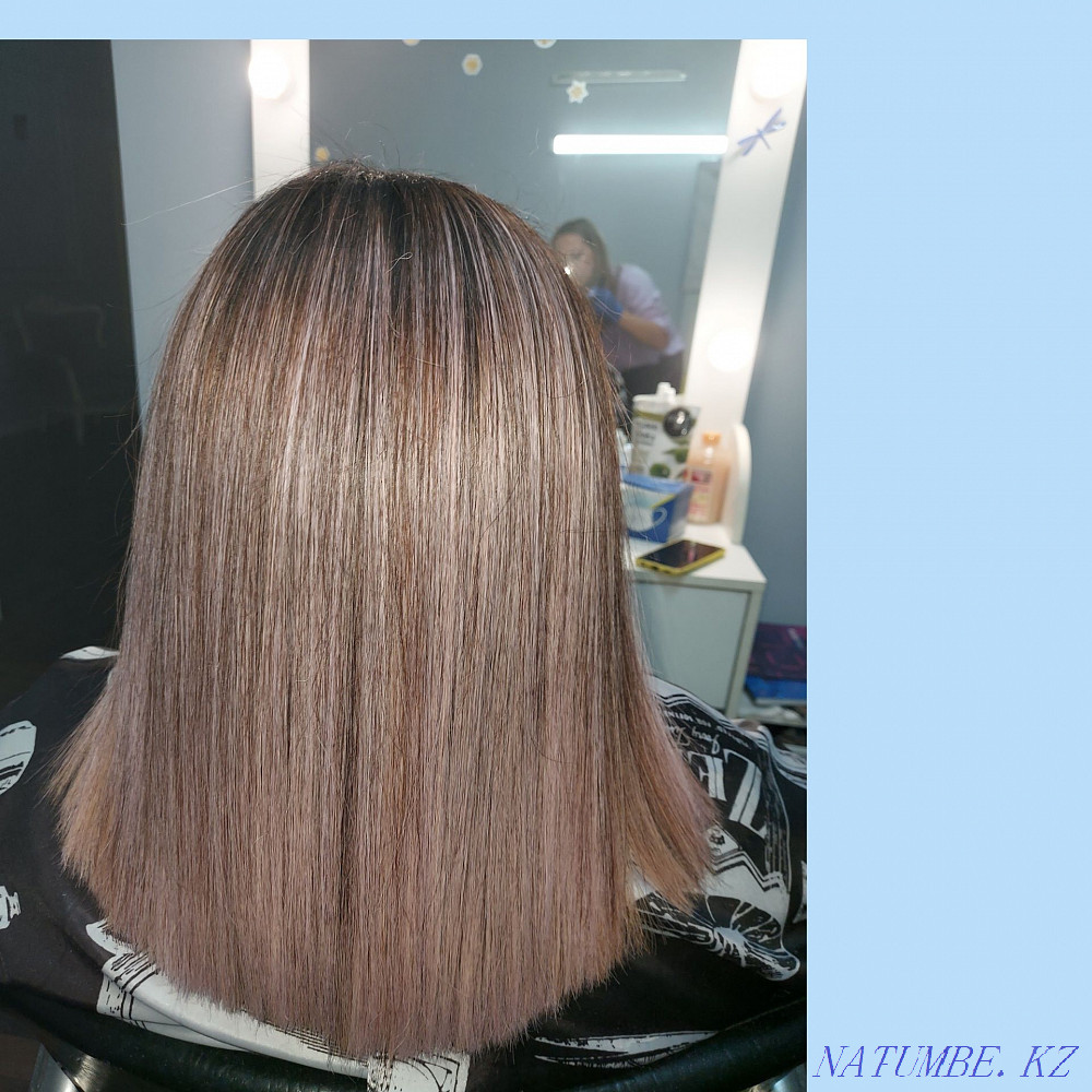 Keratin straightening! Botox for hair Semey - photo 6