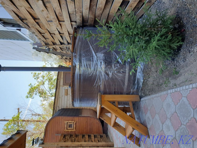 Wood-fired cedar sauna Astana - photo 7
