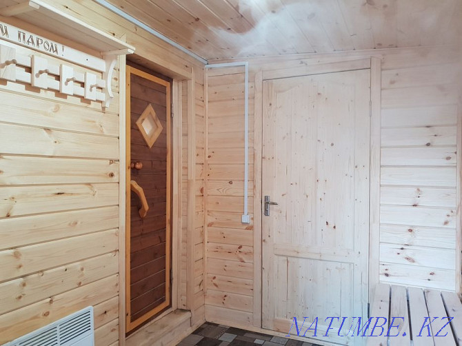 Wood-fired cedar sauna Astana - photo 4