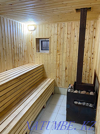 Bath in the center. Sauna for 2,3,4 people, price from 2000 tenge to 3000 tenge per hour Shymkent - photo 3