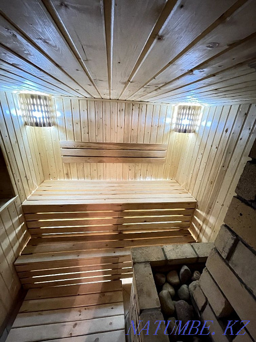 Сауна на дровах, бассейн,1 час от 3500 тг Алматы - изображение 1