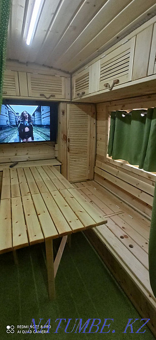 Баня кедровая, деревянная. Монша Атырау - изображение 1