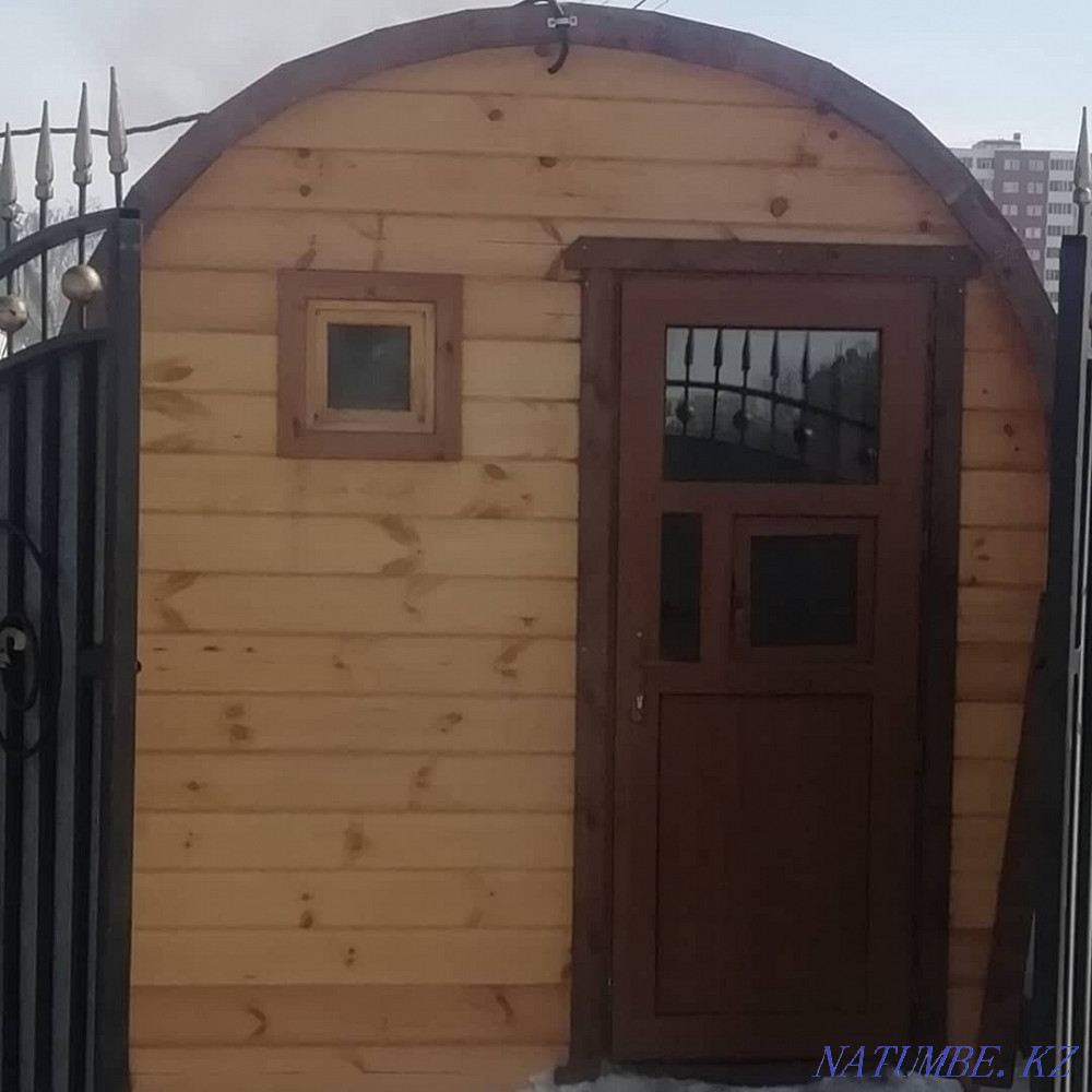 Семейная баня на дровах 1500 тенге с человека в час, Чай бесплатно Астана - изображение 1