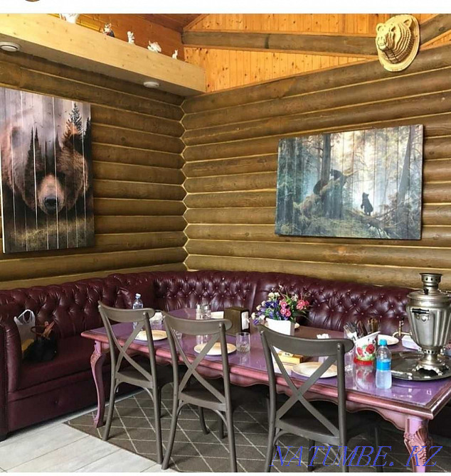 Банный комплекс "Берлога" приглашает в русскую парную на дровах. САУНА Астана - изображение 6