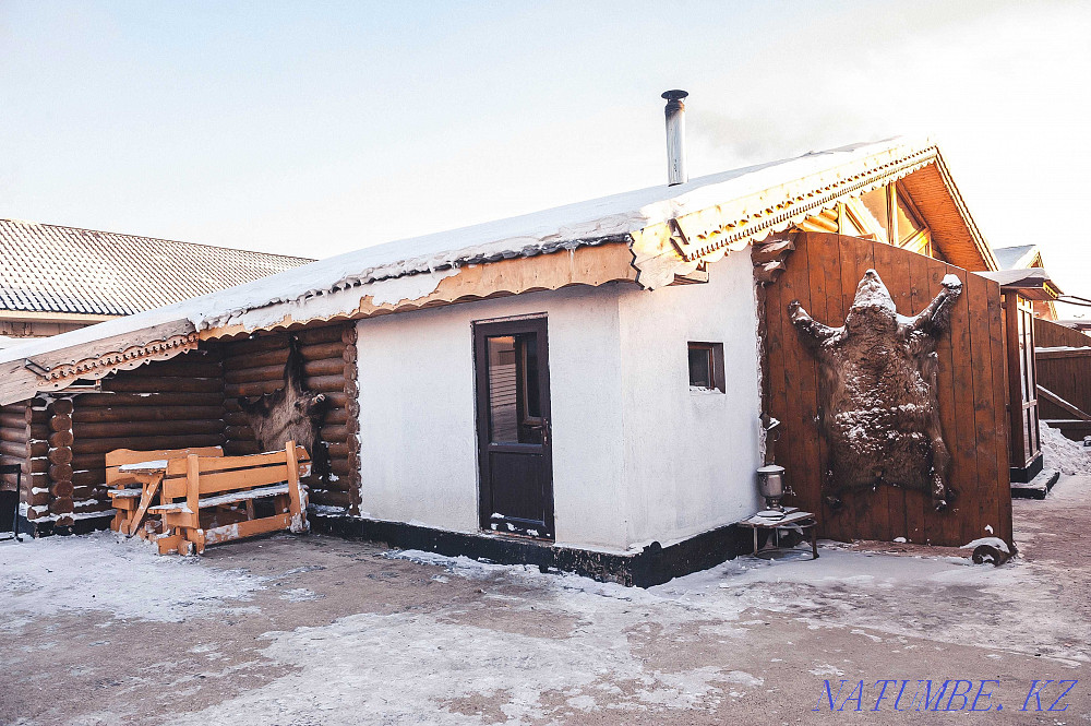 Банный комплекс "Берлога" приглашает в русскую парную на дровах. САУНА Астана - изображение 3