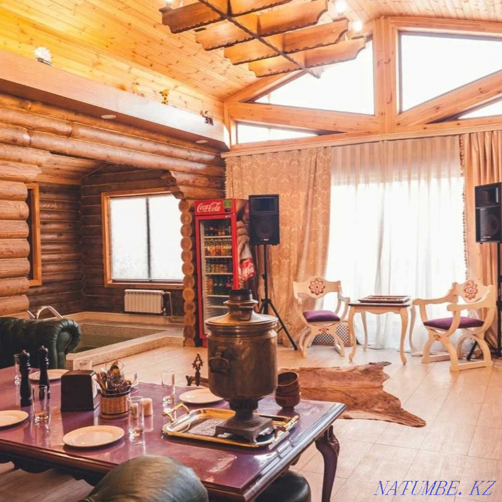 Банный комплекс "Берлога" приглашает в русскую парную на дровах. САУНА Астана - изображение 2