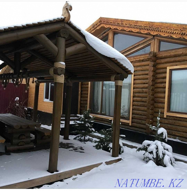 Банный комплекс "Берлога" приглашает в русскую парную на дровах. САУНА Астана - изображение 1