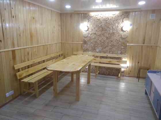 Новая баня на дровах в Заречном  Қостанай 