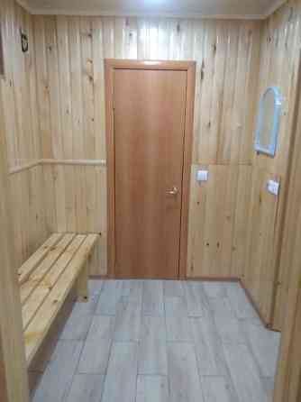 Новая баня на дровах в Заречном Костанай