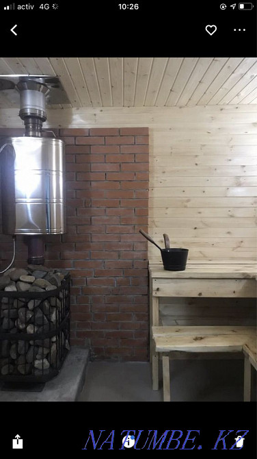 Баня. Семейная баня на дровах Семей - изображение 3