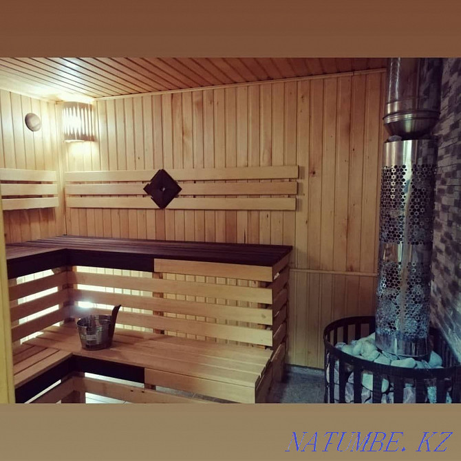 Bath-sauna on wood and with a pool Aksu 4000 Kostanay - photo 2