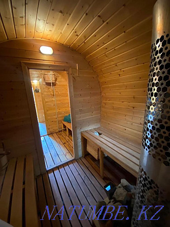 Wood-fired sauna with great steam Astana - photo 5