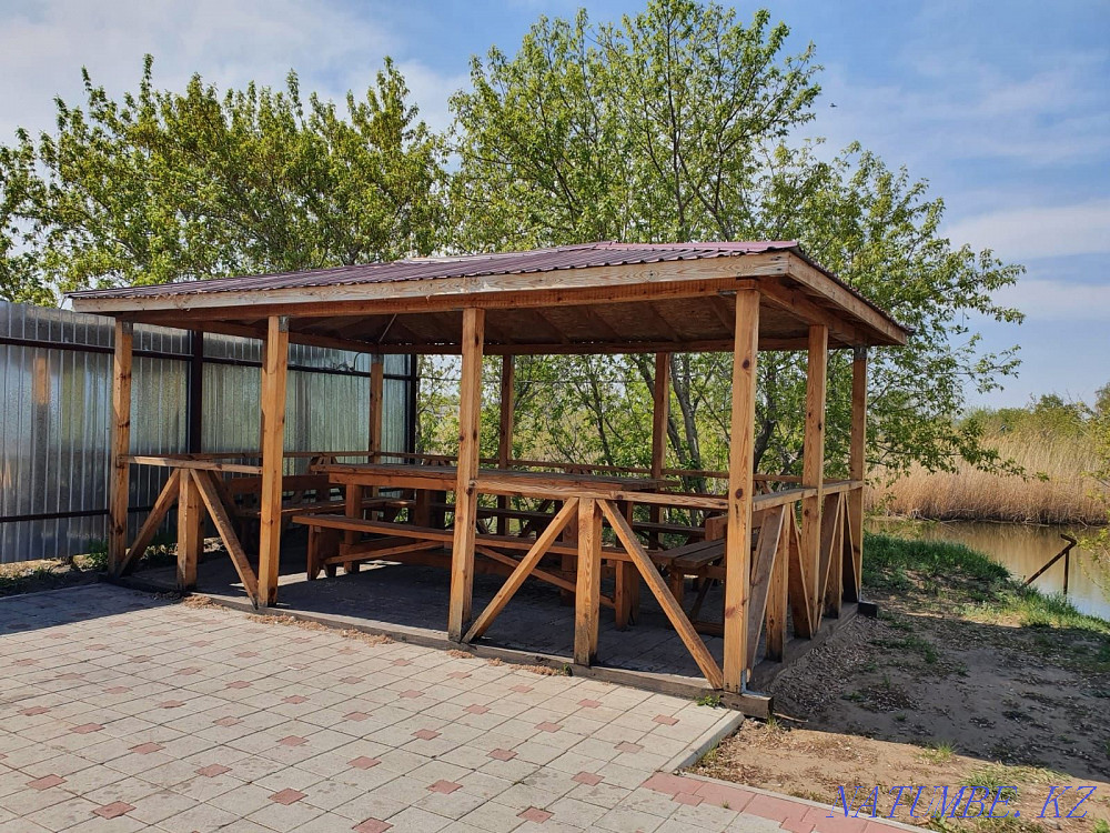 Arbor with a bath Kostanay - photo 1