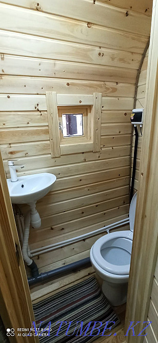 Монша. Семейная чистая деревянная баня. Кабинка. КаспиРэд, голд. Атырау - изображение 4