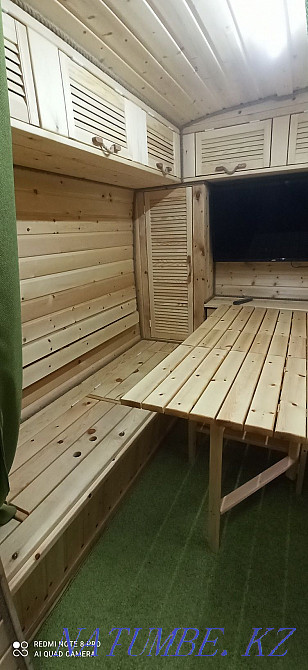 Монша. Семейная чистая деревянная баня. Кабинка. КаспиРэд, голд. Атырау - изображение 8
