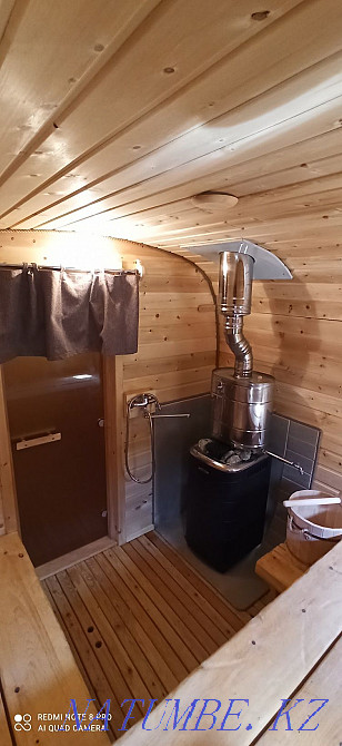 Монша. Семейная чистая деревянная баня. Кабинка. КаспиРэд, голд. Атырау - изображение 2